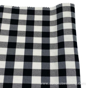 black white double Twill Toko Fabric Nylon